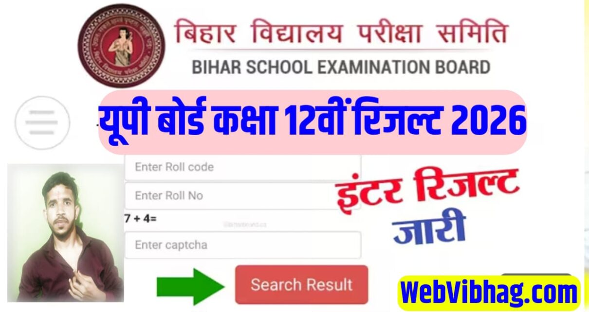 UP Board Class 12th Result Date 2026