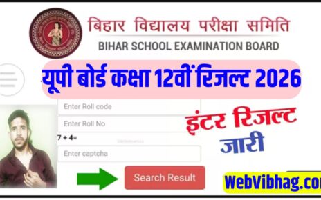 UP Board Class 12th Result Date 2026