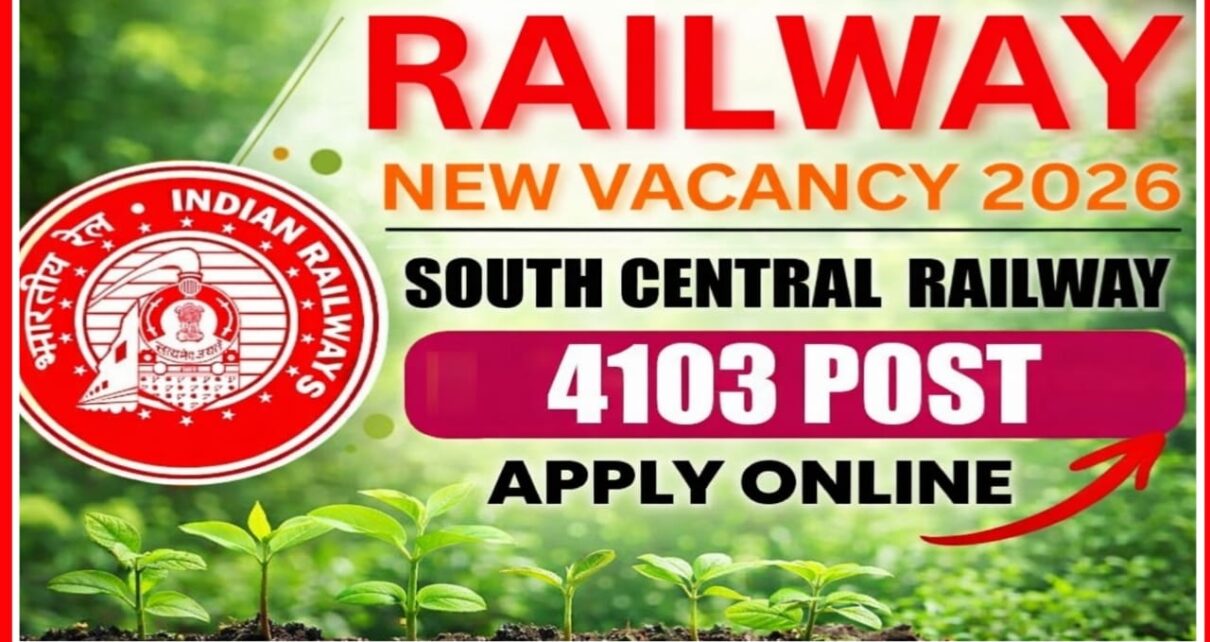 South Central Railway Requirement 2026 Online Apply Date