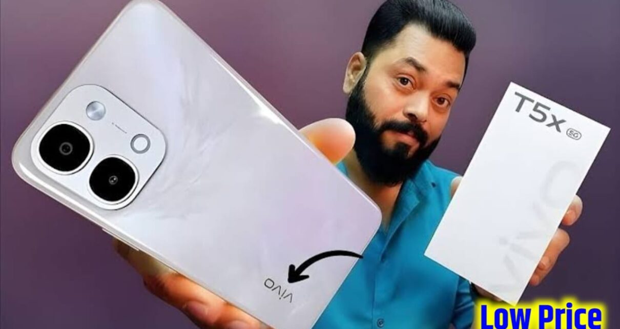Today New Phone Launch Vivo T5x 5g smartphone in india
