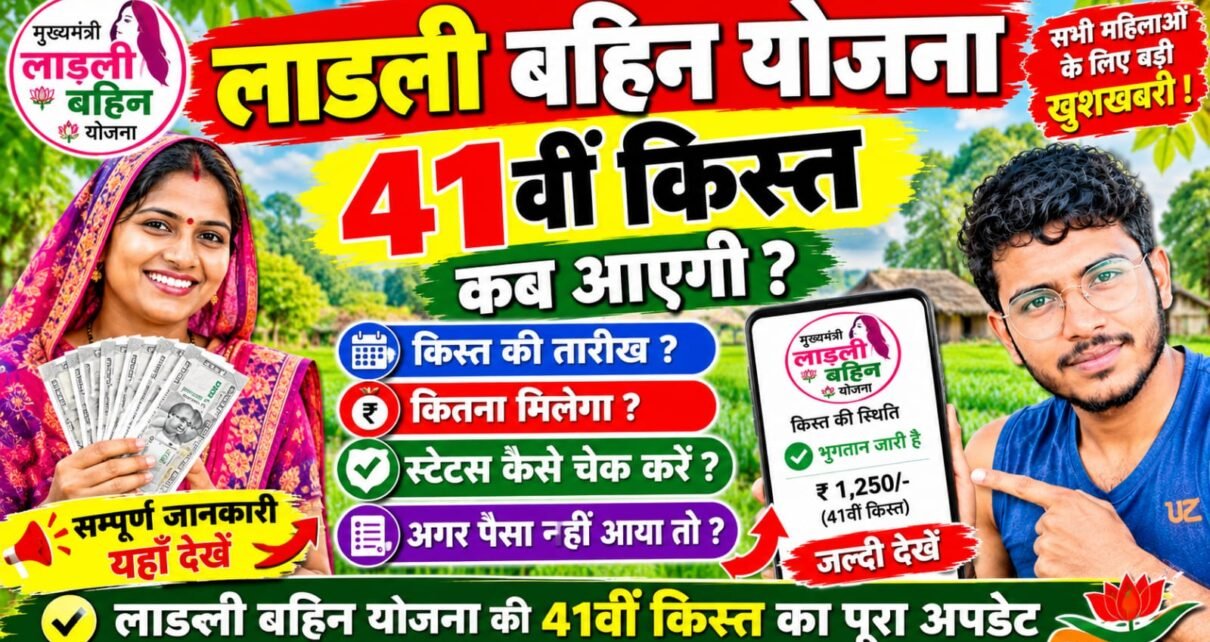 Ladali Bahin Yojana 41th Kab Aayega 2026